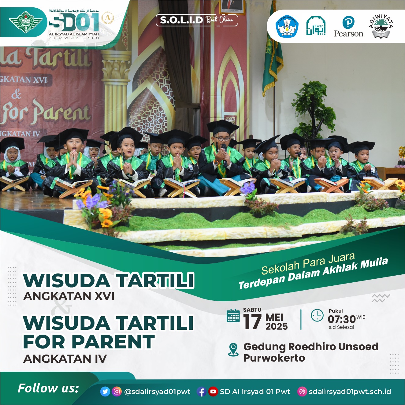 Wisuda Tartili Angkatan XVI & Wisuda Tartili for Parent Angkatan IV 2025